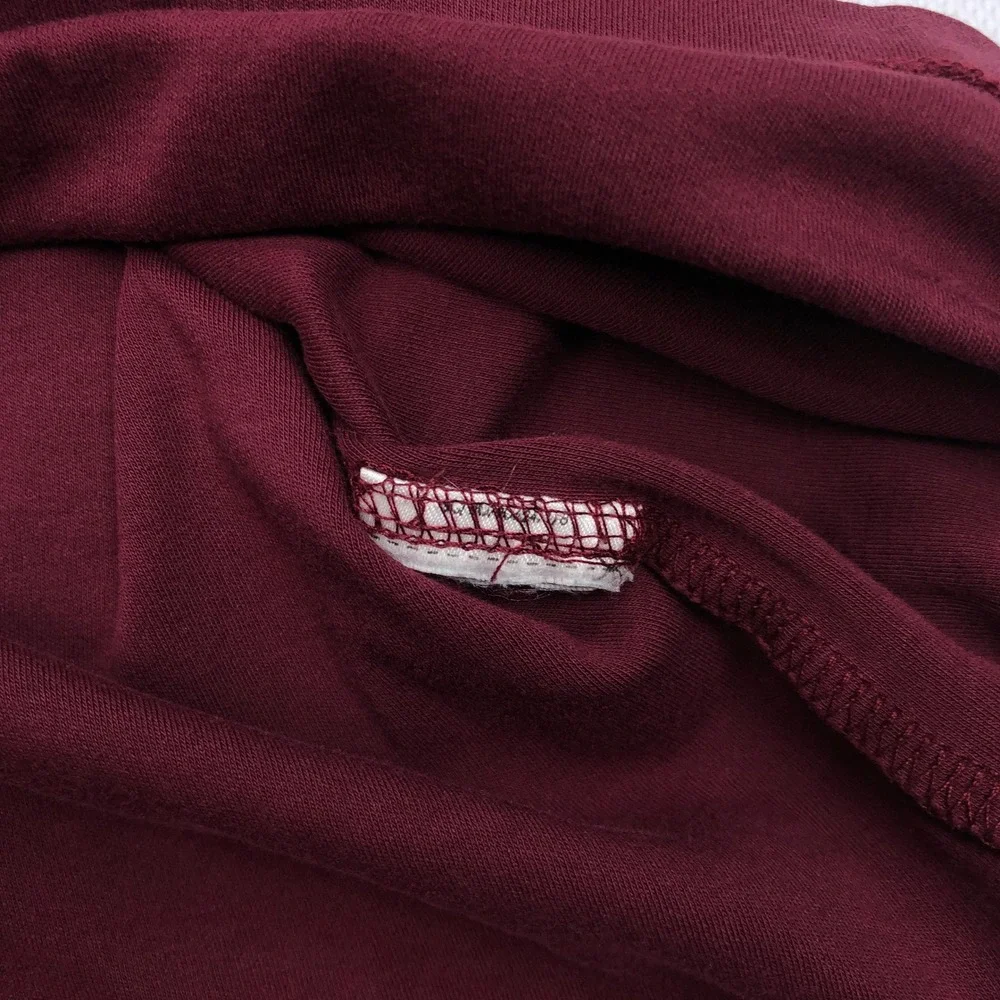 Polo Ralph Lauren Mens Large Classic Fit Short Sleeve Polo Shirt Burgundy Maroon
